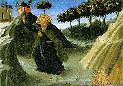 ANGELICO  Fra Saint Anthony the Abbot Tempted by a Lump of Gold Sweden oil painting reproduction